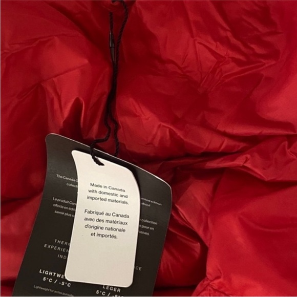 Reformation X Canada Goose reversible vest NEW - Picture 11 of 11